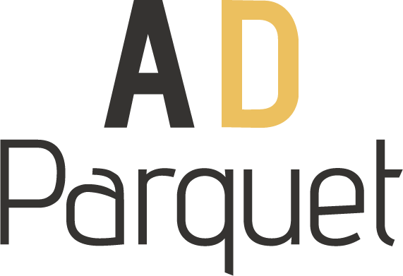 logo Ad Parquet noir avec barres