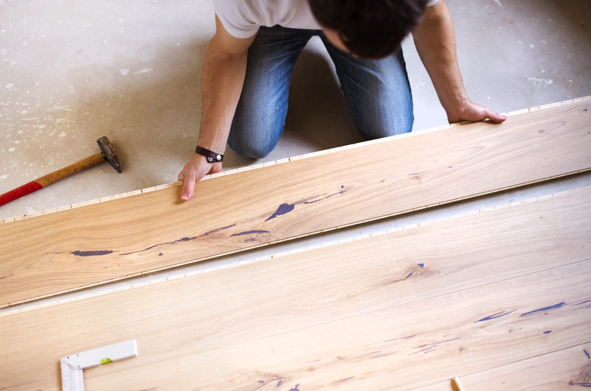 installation de parquet flottant